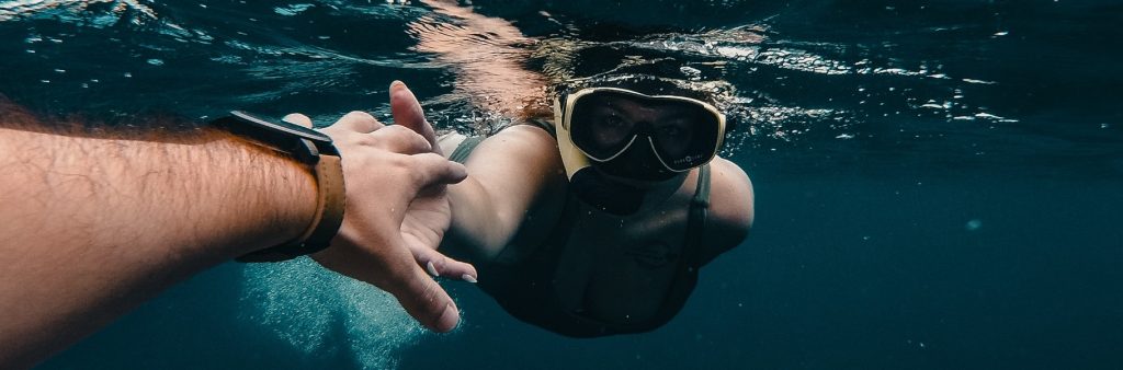 go snorkeling on your honeymoon