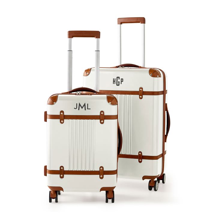 monogrammed luggage
